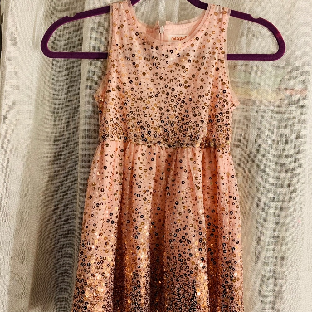 Girls Cat & Jack Sequin Dress
